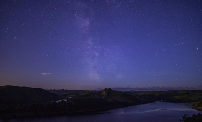 Llyn Clywedog at Night